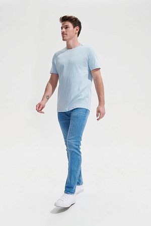 Футболка унисекс Tuner, светло-голубая, размер XXL