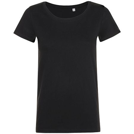 Футболка женская Mia, черная, размер S