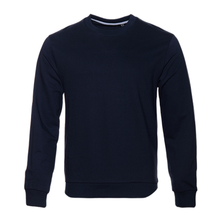 Свитшот унисекс STAN футер без начёса, 260, 63, Тёмно-синий,  (46)  (48/M)