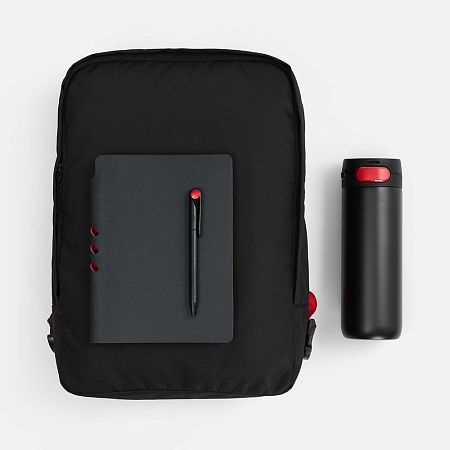 Набор Flexpen Travel, черный с красным