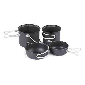 Набор посуды Naturehike NH18T018-G, серый