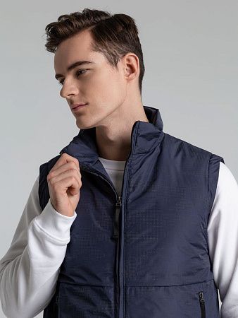 Жилет светоотражающий Lattvind, темно-синий, размер XS