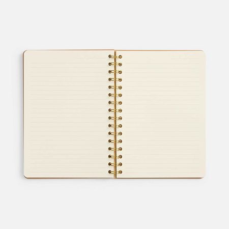 Ежедневник Spiral, недатированный, бежевый