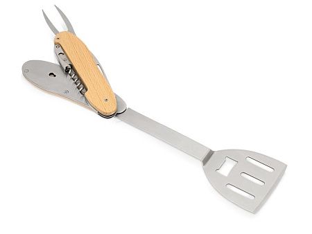 Мультиинструмент для барбекю «Blade» в чехле, цвет: натуральный