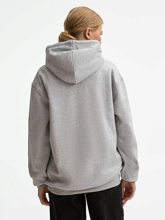 Худи унисекс Condor, серый меланж, размер XXL
