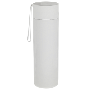 Термос стальной Бастион Плюс двухстеночный с вакуумной изоляцией 500 мл, темно-синий, глянцевый металлик