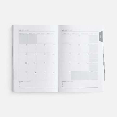 Ежедневник Baza, датированный, зеленый