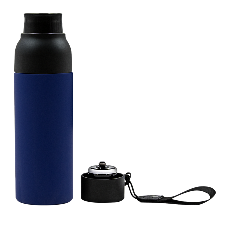 Термобутылка Button Black
