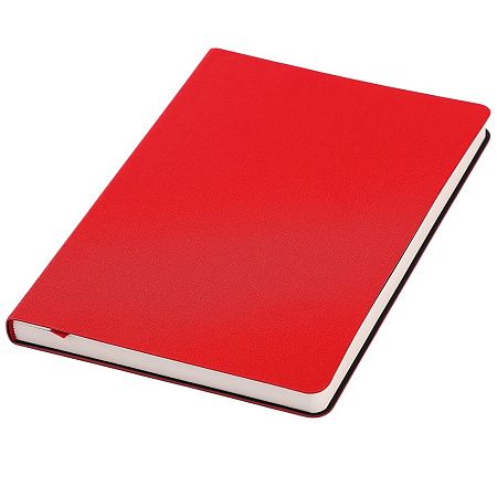 Ежедневник A5 недатированный Stefano в мягком переплёте, красный