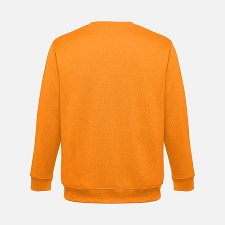 Свитшот унисекс Delta, оранжевый, размер S