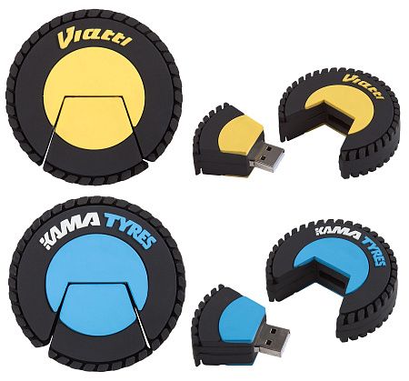 Флешки из ПВХ на заказ