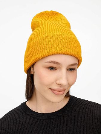 Шапка Nobilis Mono, желтая (медовая)