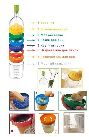 Комбайн 8 в 1 кухонный, механический