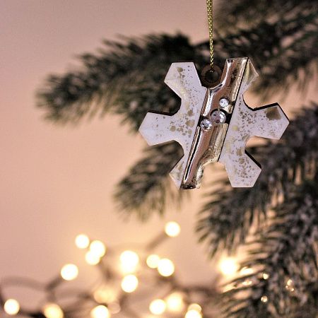 Ёлочная игрушка Снежинка