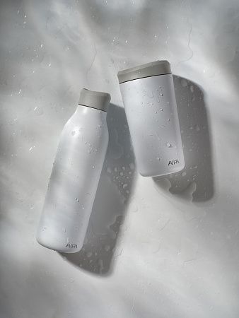 Термобутылка Avira Alok из переработанной стали RCS, 600 мл