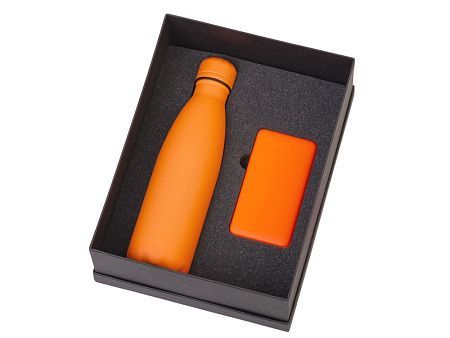 Подарочный набор «COLOR IT» с термобутылкой и повербанком