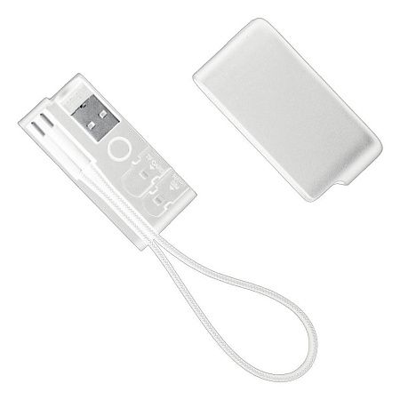 Кабель зарядный выдвижной USB Ultra Link  60W 3-в-1 на Lightning, Micro-USB, Type-C «U50» 2,4 A, Quick Charge в пластиковом футляре, белый