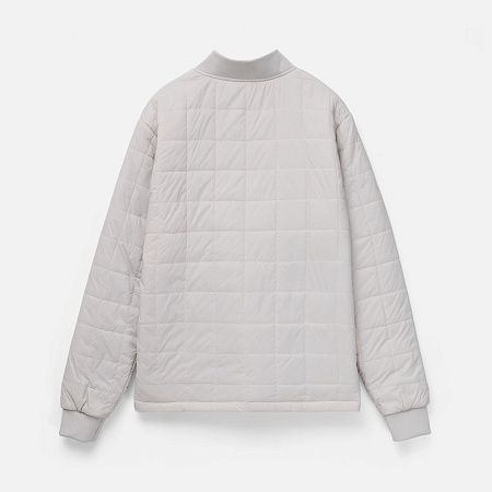 Куртка унисекс Warmbridge, светло-серая, размер M