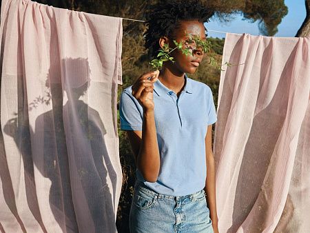 Женская рубашка поло Iqoniq Yosemite из переработанного хлопка-пике, унисекс, 220 г/м²