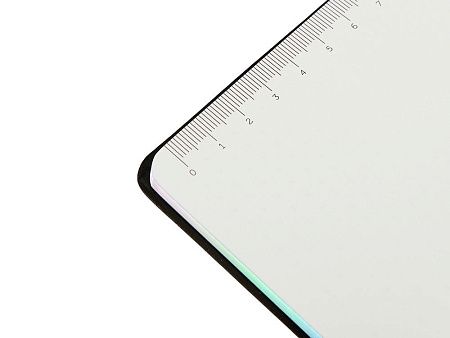 Блокнот А5 в гибкой обложке «Fellini» с голографическим срезом