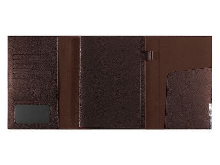 Ежедневник в суперобложке Country Liberty Mocca A5+ в подарочной коробке, коричневый, недатированный, в твердой обложке