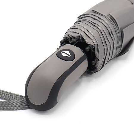 Автоматический противоштормовой зонт Dakota, тёмно-серый