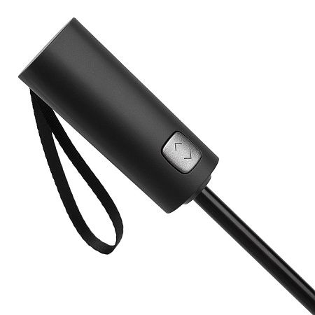 Зонт складной автоматический с плавным закрытием Forest Sunderland Reverse,  диаметр 103 см, радиус 23 дюйма,  10 панелей,  в подарочной коробке, черный