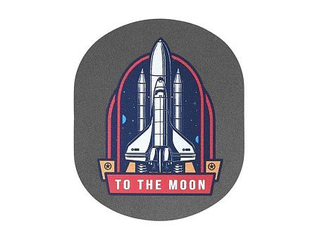 Патч «Овал», nubuk