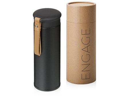 Вакуумный термос «Engage»,тубус, 450 мл