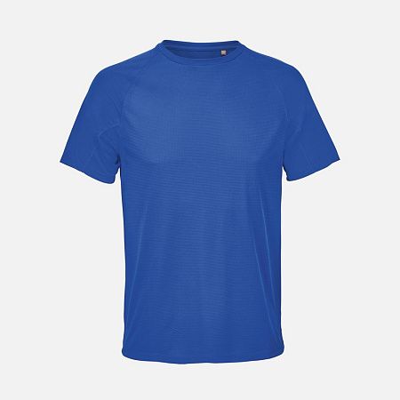Футболка спортивная унисекс Vortex, ярко-синяя (roayl), размер XL