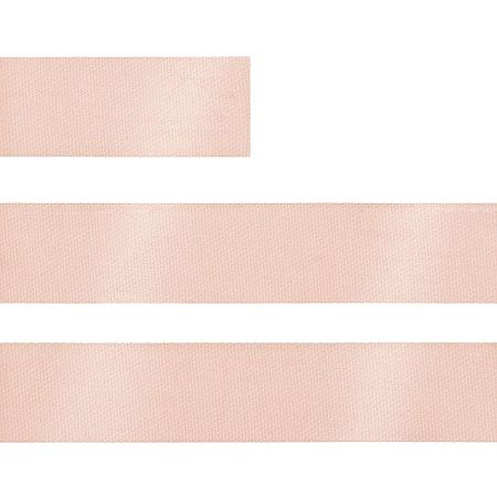 Лента сатиновая Satin 20 S, светло-бежевая, 40 см