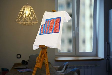 Футболка детская «Небоскребы», белая, размер 5/6 лет