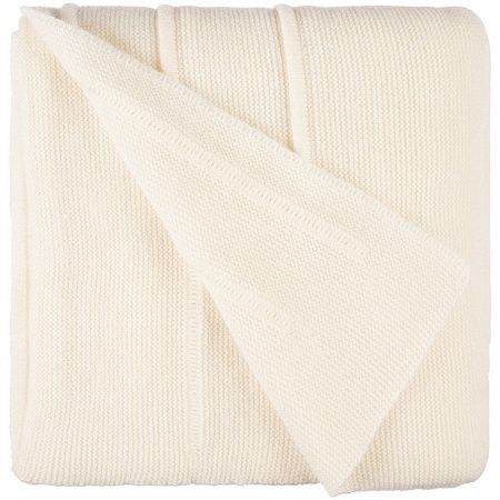 Плед Nessona Alpaca, белый (ванильный)