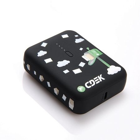 Внешний аккумулятор с функцией быстрой зарядки Формула (Formula) 10000 mAh, черный