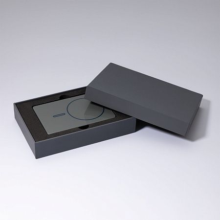 Внешний аккумулятор Оникс PD (Onyx PD) 5000mAh с функцией беспроводной зарядки 15W, серый