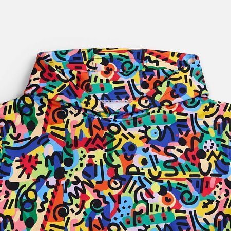 Худи унисекс Morfiss с полной запечаткой на заказ, размер XS/S