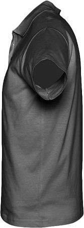 Рубашка поло мужская Prescott Men 170, темно-серая, размер S