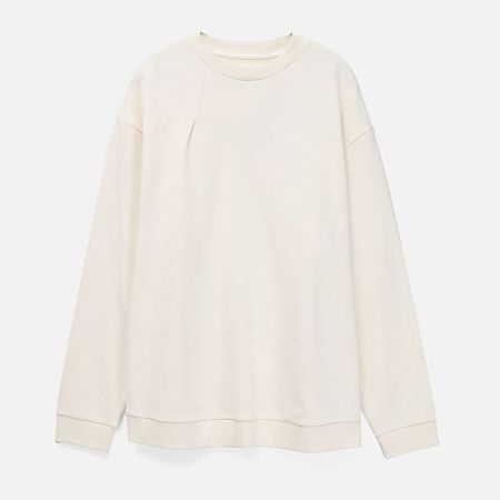 Свитшот унисекс Sinkopa, молочно-белый, размер XL/2XL