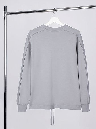 Свитшот унисекс Vozduh, светло-серый, размер XL/2XL