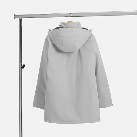 Куртка-парка унисекс Sfera, светло-серая, размер S