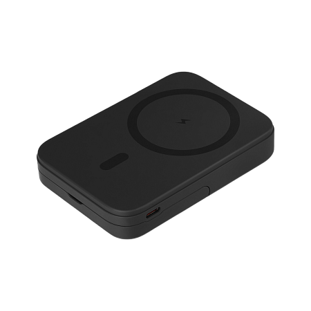 Внешний аккумулятор Юнион PD (Union PD) 10000mAh с функцией беспроводной зарядки 15W, черный