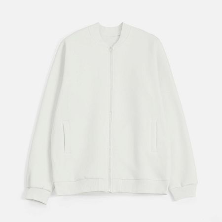 Бомбер унисекс Estado, молочно-белый, размер L