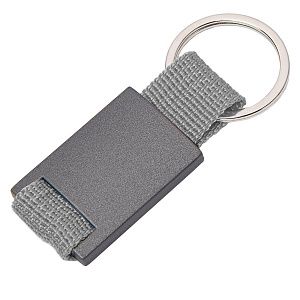 Брелок DARK JET; 2,8 x 6,2 x 0,6 см; серый, металл
