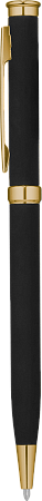Ручка METEOR SOFT GOLD MIRROR Черная 1131.08