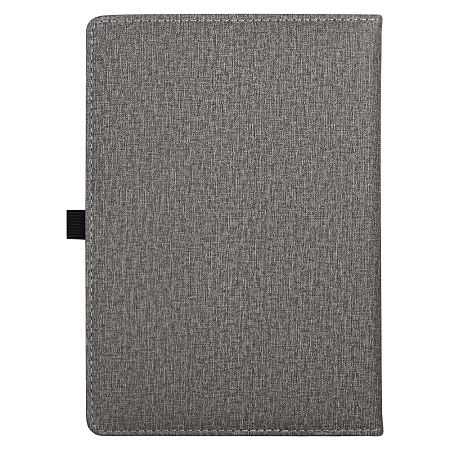 Ежедневник  Smart Wallet Cambric  A5, серый, недатированный, в твердой обложке с поролоном