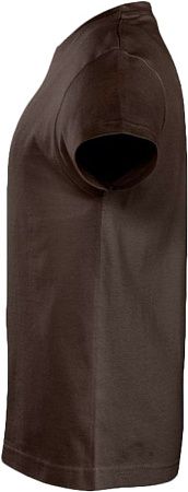 Футболка детская Imperial Kids, шоколадно-коричневая, размер 12 лет (142-152 см)