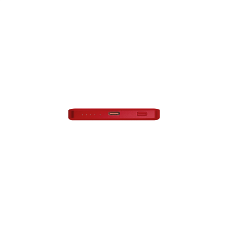 Внешний аккумулятор Атлантис (Atlantis) PD 5000mAh с функцией беспроводной зарядки 15W, красный