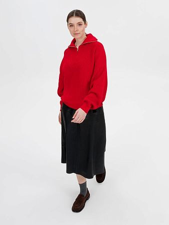 Джемпер Siluetti Birne, красный, размер S/M