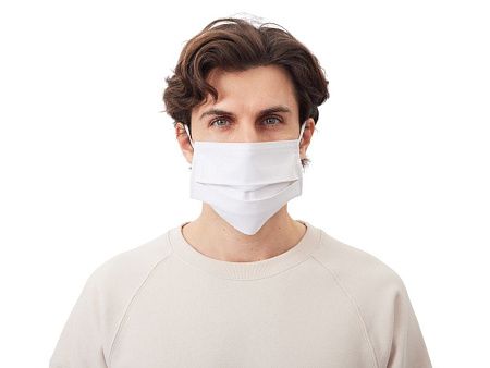 Маска для лица многоразовая из хлопка