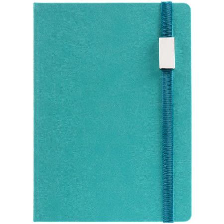 Ежедневник New Factor Metal, бирюзовый